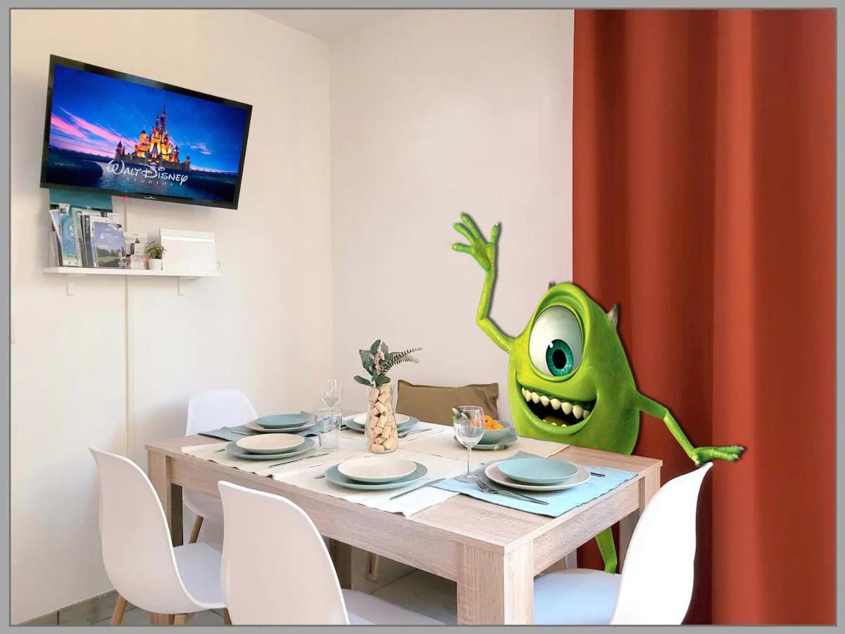Appartement Avec Salle De Jeux Privee,10Min De Disney Transport En Commun 6 Couchages Chanteloup En Brie Ngoại thất bức ảnh