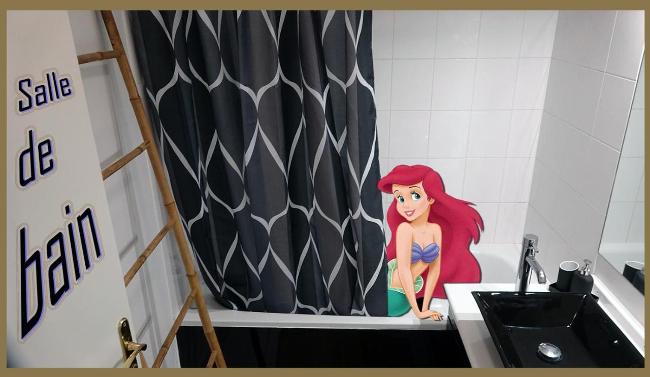 Appartement Avec Salle De Jeux Privee,10Min De Disney Transport En Commun 6 Couchages Chanteloup En Brie Ngoại thất bức ảnh