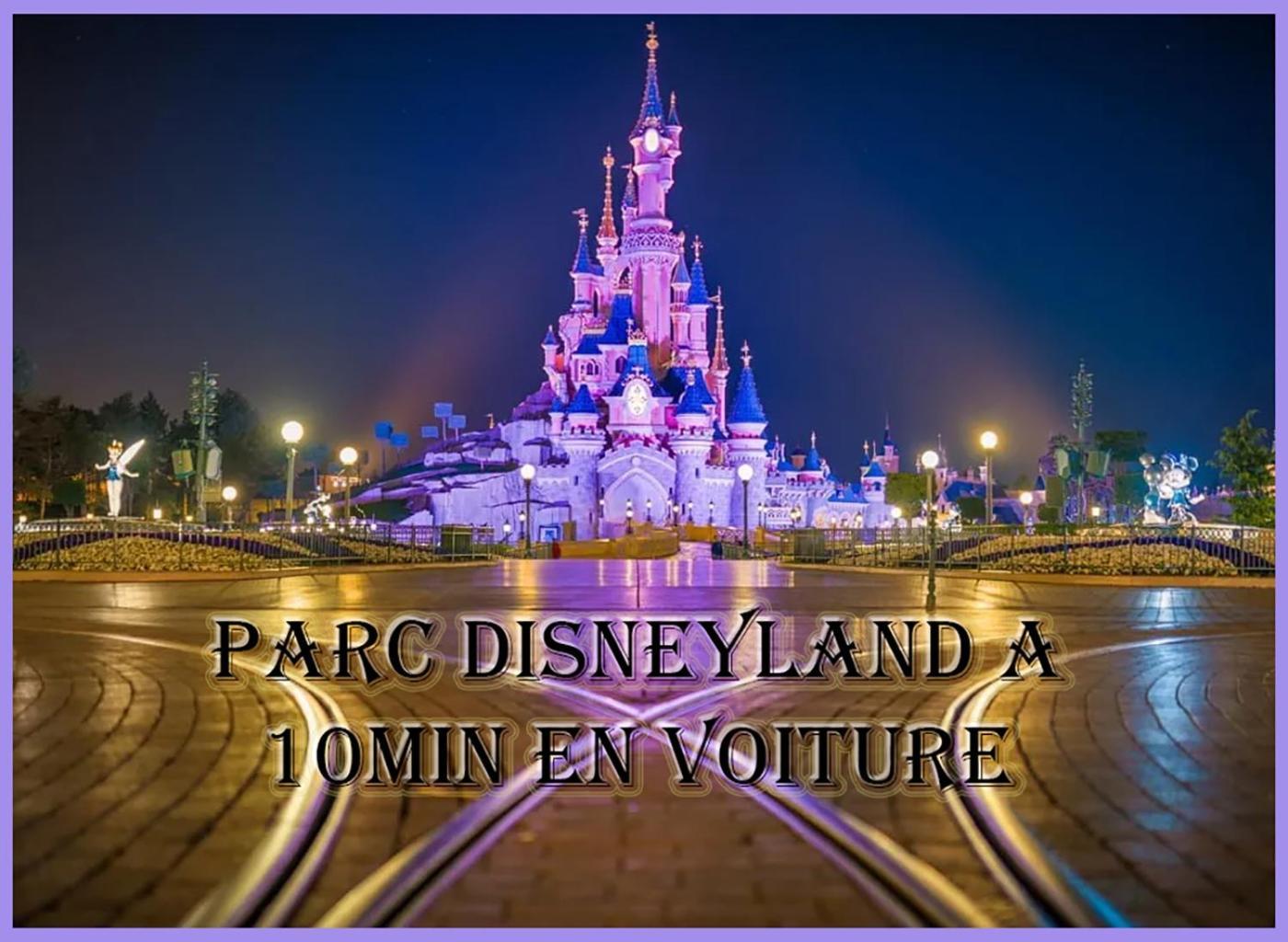 Appartement Avec Salle De Jeux Privee,10Min De Disney Transport En Commun 6 Couchages Chanteloup En Brie Ngoại thất bức ảnh